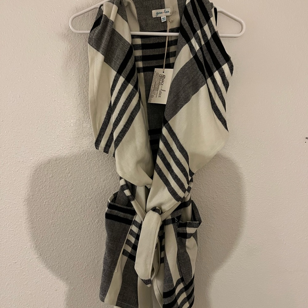 Grace and Lace pleated vest